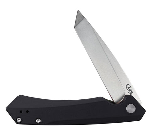 Case - Black Anodized Aluminum Kinzua® (Kinzua S35VN) - Tanto Blade