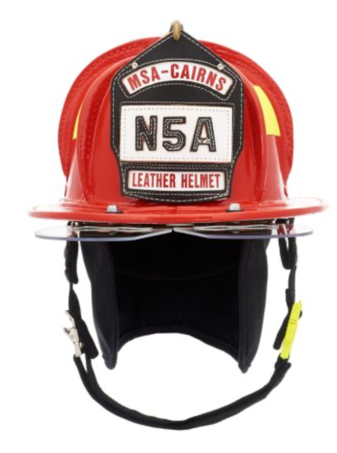 Cairns N5A Traditional Leather Fire Helmet Johnson's Fire Equipment