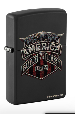 Zippo "Buck Wear Eagle" Design Windproof Lighter