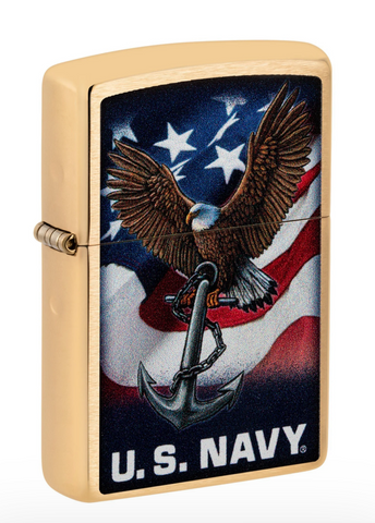 Zippo "U.S. Navy" Design Windproof Lighter