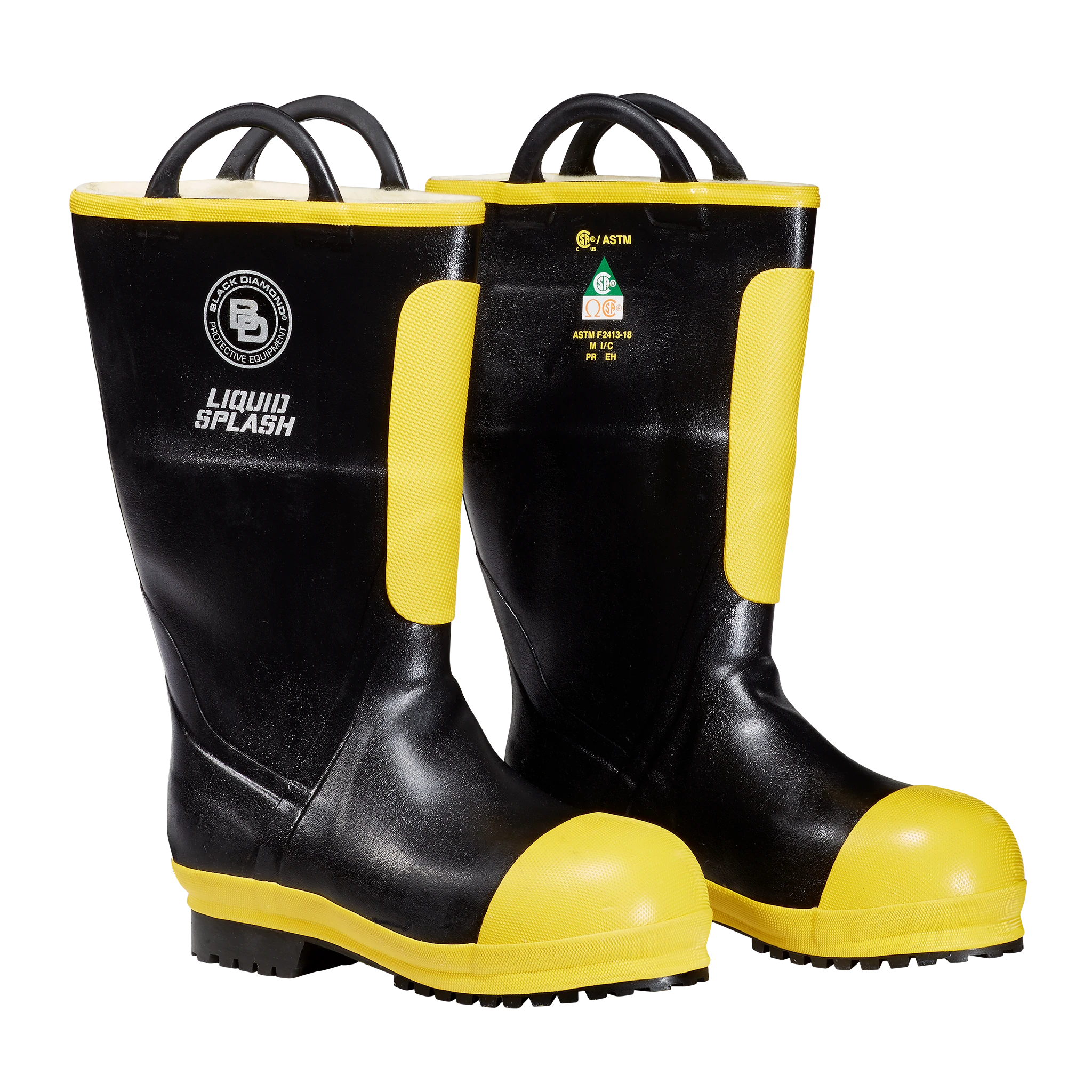Black diamond top work boots