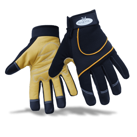 Majestic Leather Palm Mechanics Glove (MFA78)